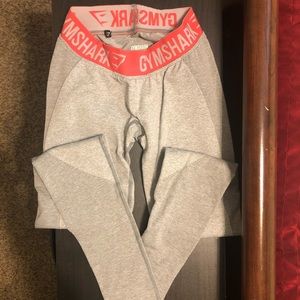 Gymshark Flex two-tone light gray leggings XS